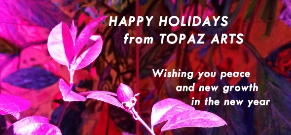 Happy Holidays from Topaz Arts